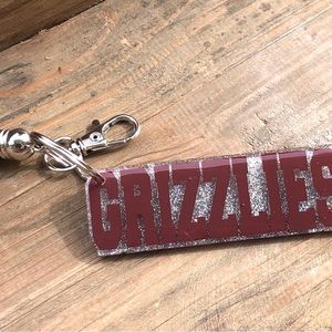 Sports team key rings. Show your team spirit with custom made key rings.